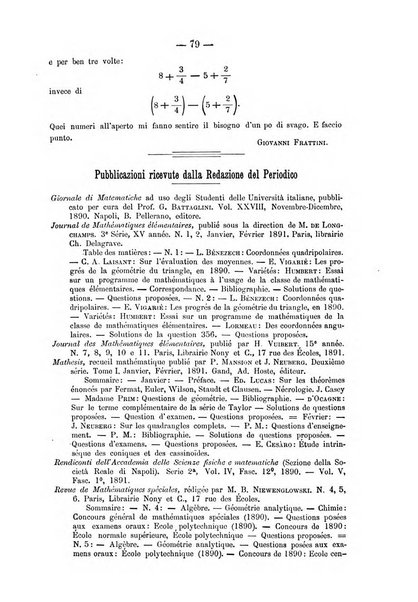 Periodico di matematica per l'insegnamento secondario