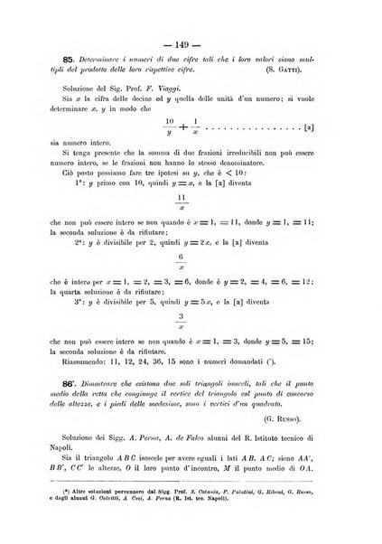 Periodico di matematica per l'insegnamento secondario