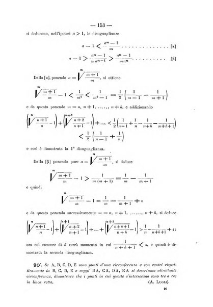 Periodico di matematica per l'insegnamento secondario