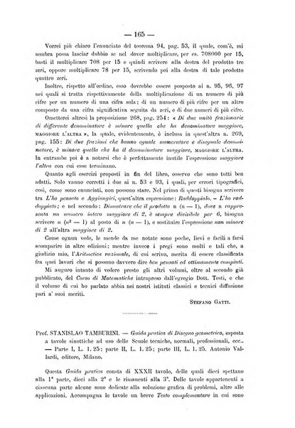 Periodico di matematica per l'insegnamento secondario