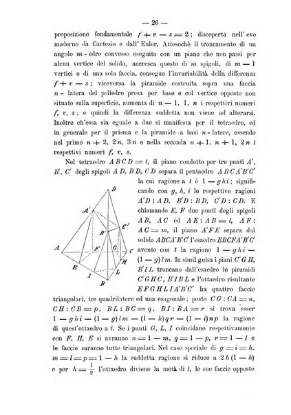 Periodico di matematica per l'insegnamento secondario