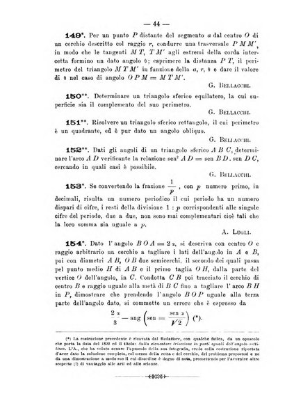 Periodico di matematica per l'insegnamento secondario