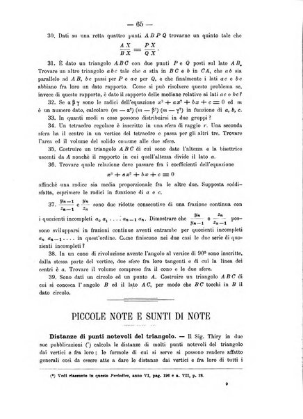 Periodico di matematica per l'insegnamento secondario