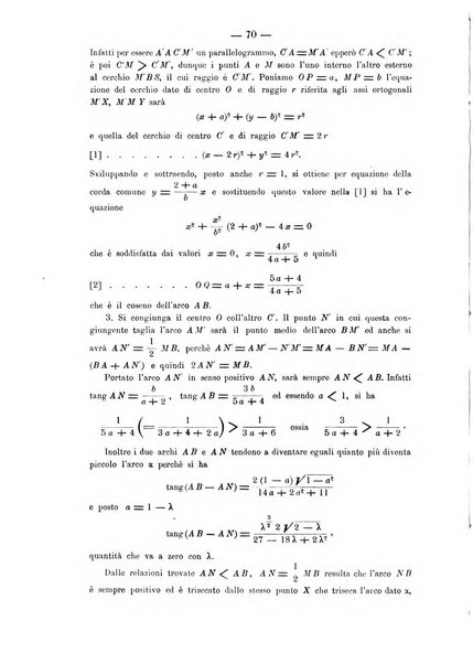 Periodico di matematica per l'insegnamento secondario