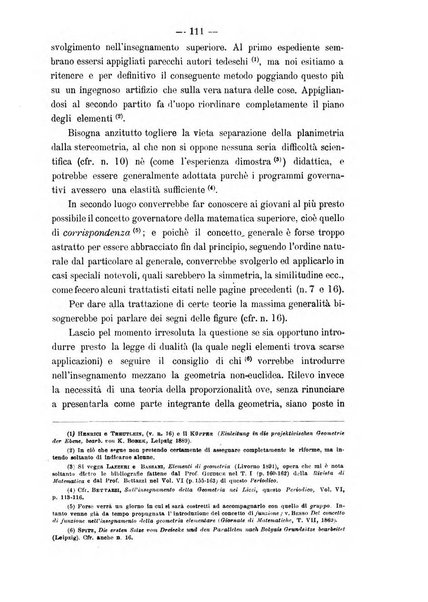 Periodico di matematica per l'insegnamento secondario