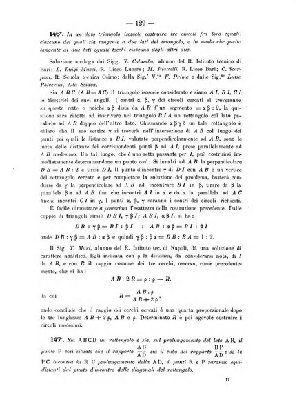 Periodico di matematica per l'insegnamento secondario