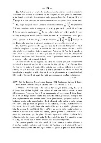 Periodico di matematica per l'insegnamento secondario