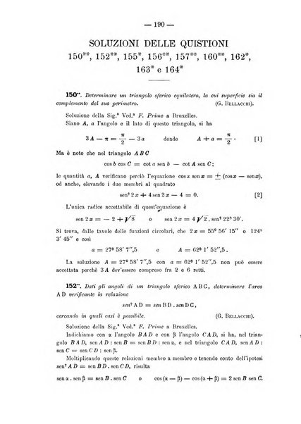 Periodico di matematica per l'insegnamento secondario