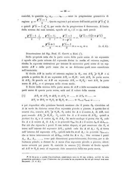 Periodico di matematica per l'insegnamento secondario