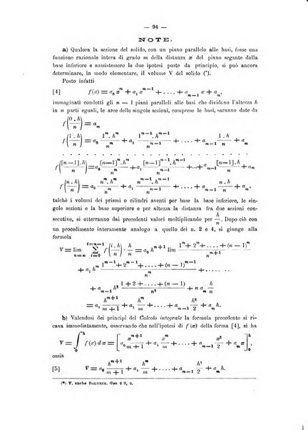 Periodico di matematica per l'insegnamento secondario