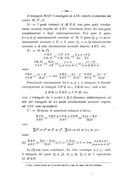 Periodico di matematica per l'insegnamento secondario