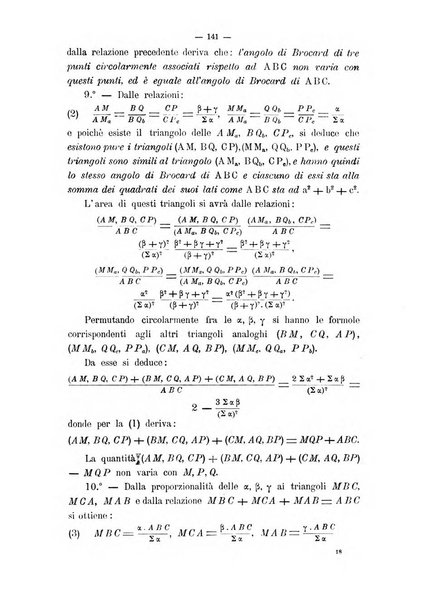 Periodico di matematica per l'insegnamento secondario