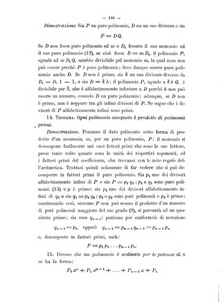 Periodico di matematica per l'insegnamento secondario