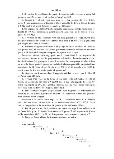 Periodico di matematica per l'insegnamento secondario