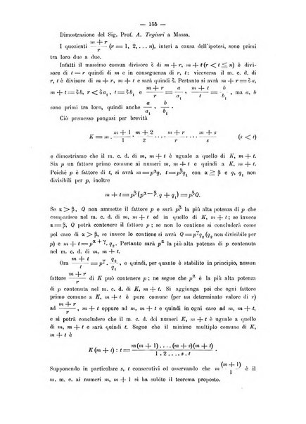 Periodico di matematica per l'insegnamento secondario