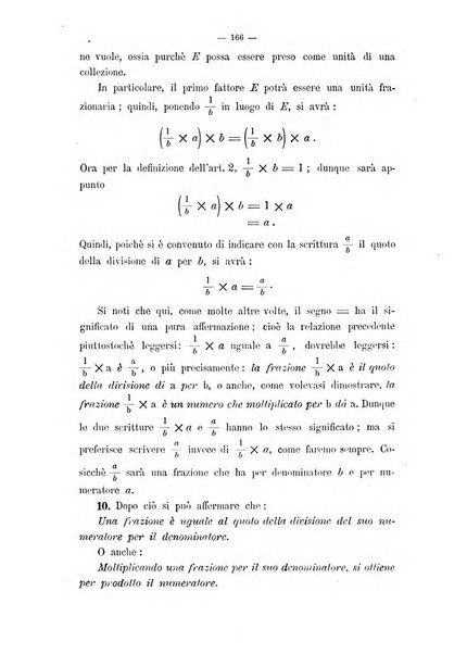 Periodico di matematica per l'insegnamento secondario