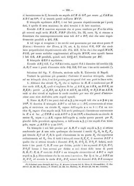 Periodico di matematica per l'insegnamento secondario