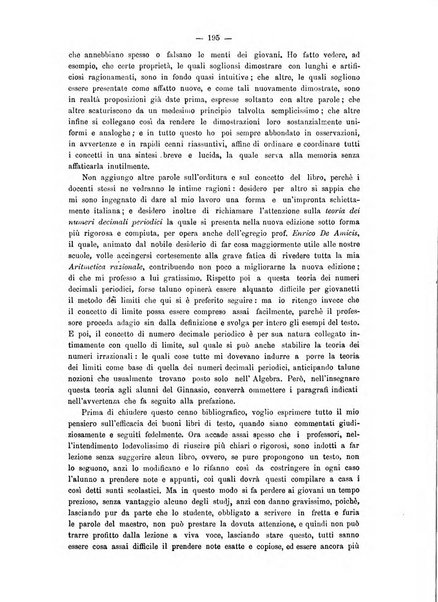 Periodico di matematica per l'insegnamento secondario