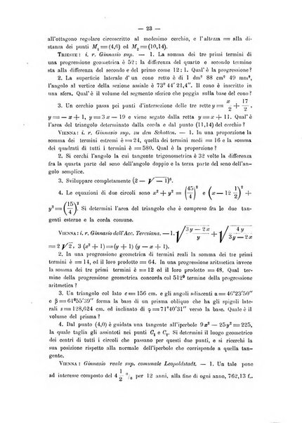 Periodico di matematica per l'insegnamento secondario