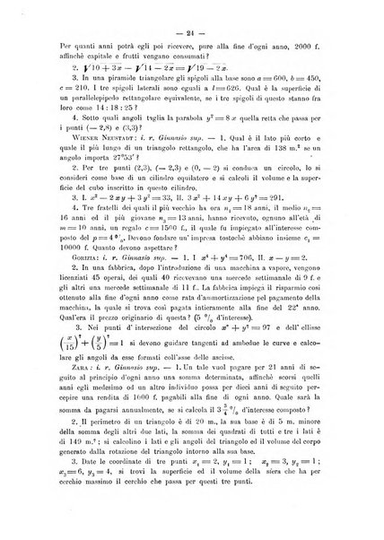 Periodico di matematica per l'insegnamento secondario