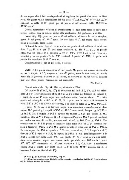 Periodico di matematica per l'insegnamento secondario