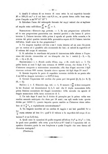 Periodico di matematica per l'insegnamento secondario