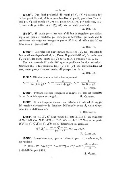 Periodico di matematica per l'insegnamento secondario