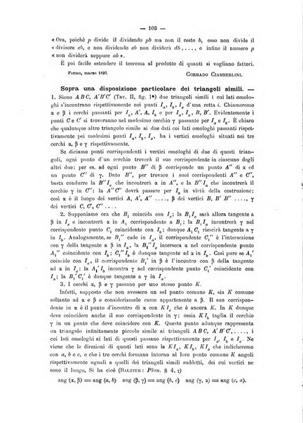 Periodico di matematica per l'insegnamento secondario