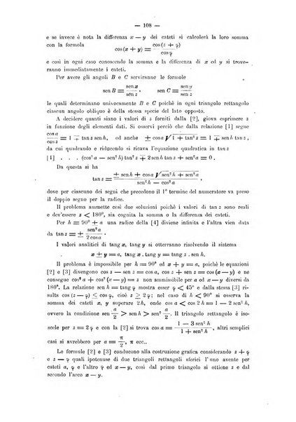 Periodico di matematica per l'insegnamento secondario