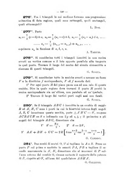 Periodico di matematica per l'insegnamento secondario