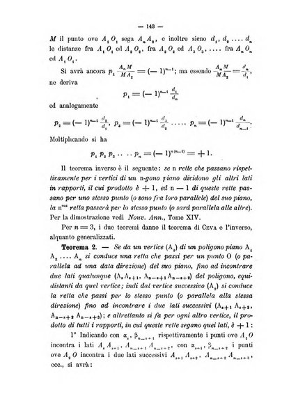 Periodico di matematica per l'insegnamento secondario