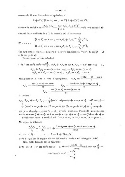 Periodico di matematica per l'insegnamento secondario