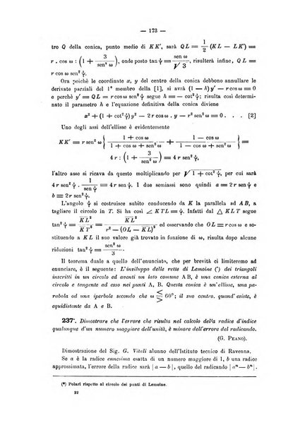 Periodico di matematica per l'insegnamento secondario