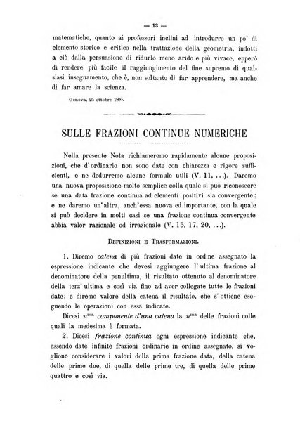 Periodico di matematica per l'insegnamento secondario