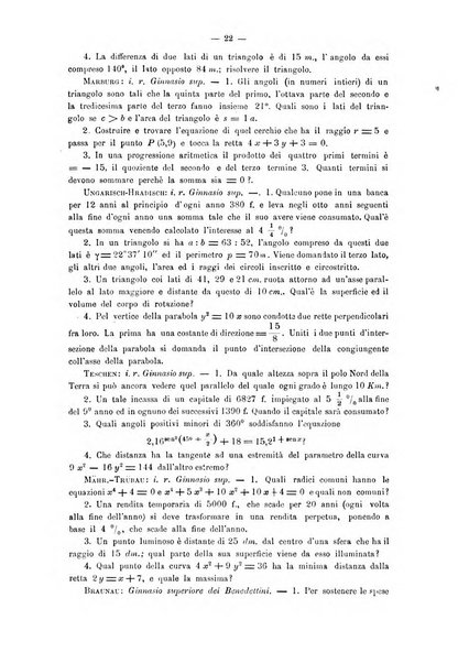 Periodico di matematica per l'insegnamento secondario