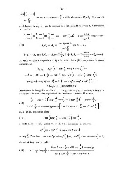 Periodico di matematica per l'insegnamento secondario