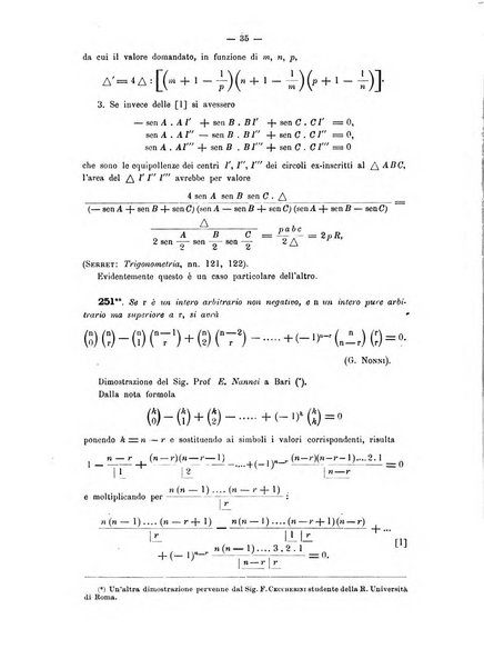 Periodico di matematica per l'insegnamento secondario