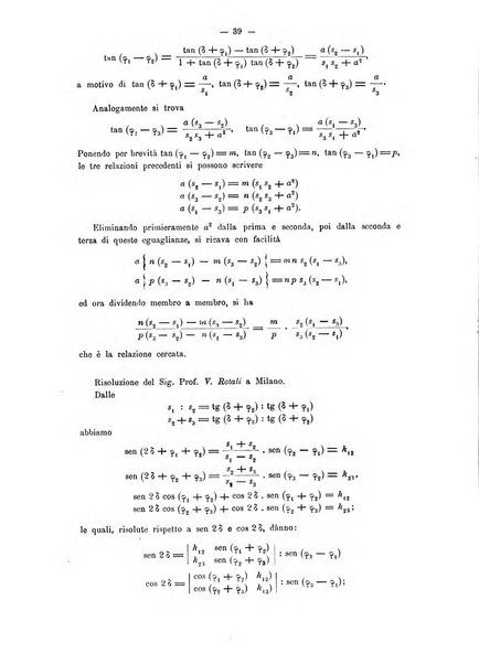 Periodico di matematica per l'insegnamento secondario