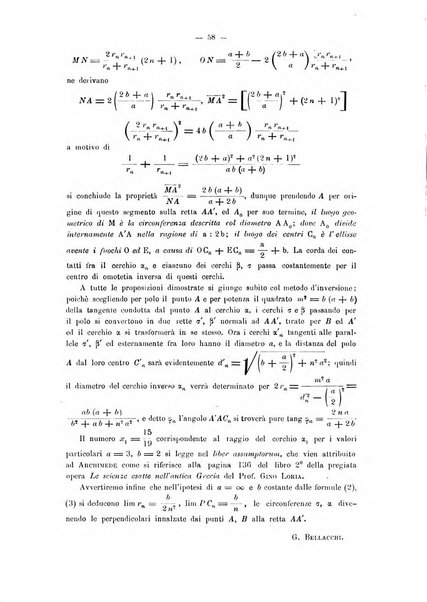 Periodico di matematica per l'insegnamento secondario