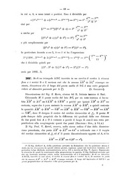 Periodico di matematica per l'insegnamento secondario