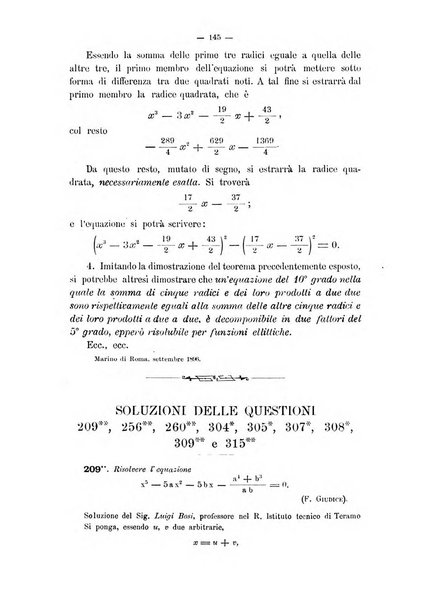 Periodico di matematica per l'insegnamento secondario