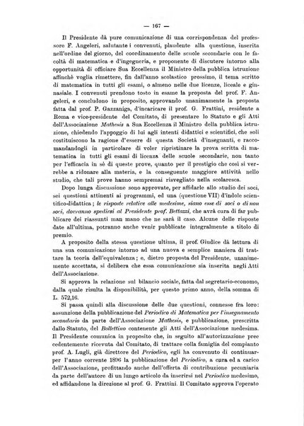 Periodico di matematica per l'insegnamento secondario