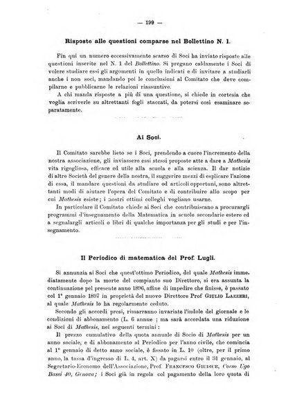 Periodico di matematica per l'insegnamento secondario