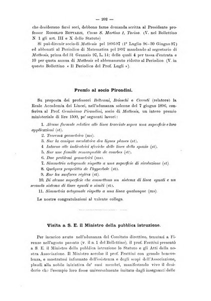 Periodico di matematica per l'insegnamento secondario