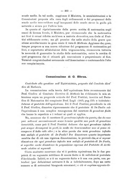 Periodico di matematica per l'insegnamento secondario