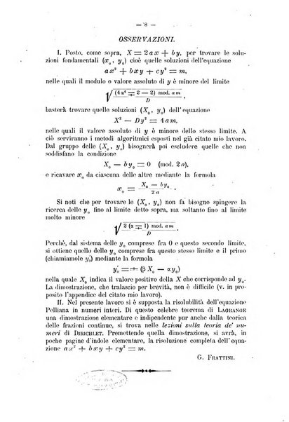 Periodico di matematica per l'insegnamento secondario