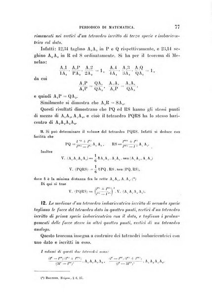 Periodico di matematica per l'insegnamento secondario