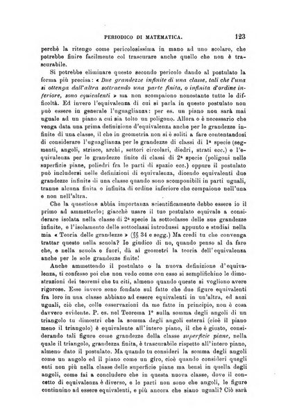 Periodico di matematica per l'insegnamento secondario