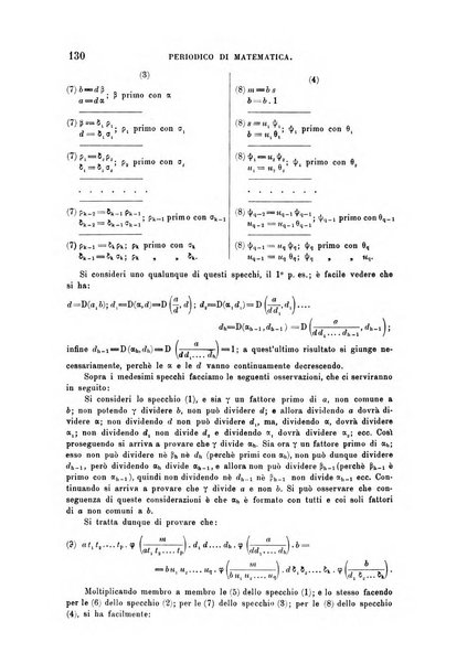 Periodico di matematica per l'insegnamento secondario