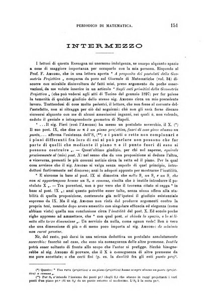 Periodico di matematica per l'insegnamento secondario